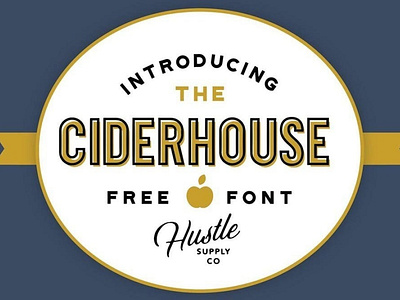 Cinderhouse Nice clean design Font Free font freebies freefont typogaphy