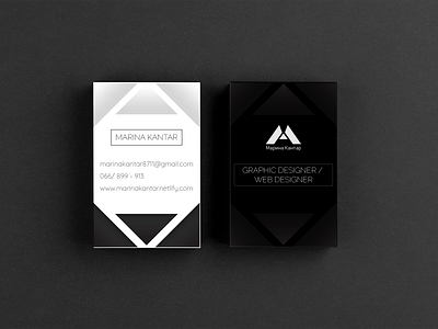 Mockup business card