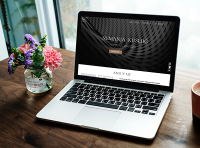 Nemanja portfolio design logo vector website