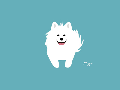 Meggie diseño diseño gráfico dog dog illustration illustration illustrations illustrator ilustración logo vector