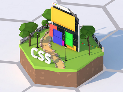 CSS Tile 3d css learning