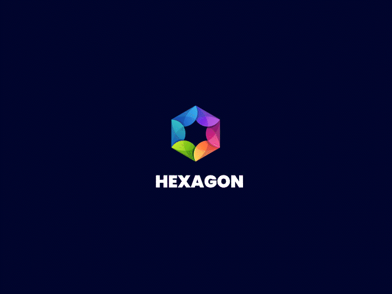 Hexagon Logo Animation 2d logo animation animation hexagon logo animation logo minimal logo animation motion graphics sujonmaji trendy logo animation ui