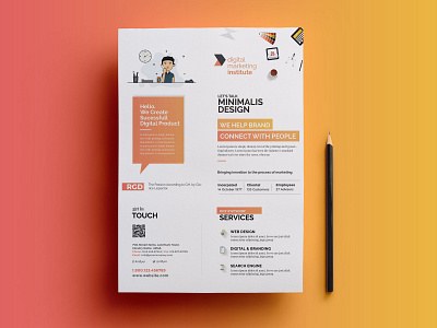 Corporate Flyer PSD Template V01