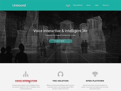 Unisound－home voice web