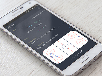 Goal Situation mobile app ui ux