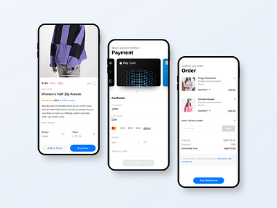 Store app concept app design mobile ui ui design ux