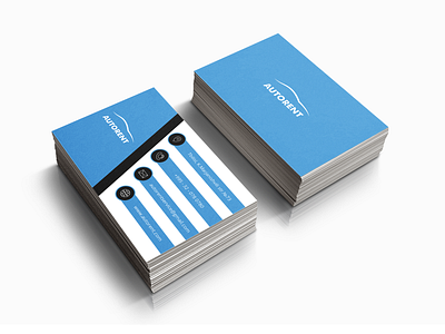 Business Card Design agency auto autorent branding business card car card design logo mockup print visitcard