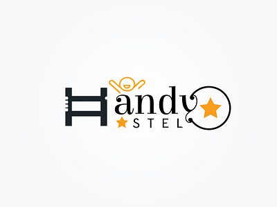 Handy Hostel accommodation app brand design brand identity branding hand drawn icon illustration logo typography ui uidesign web