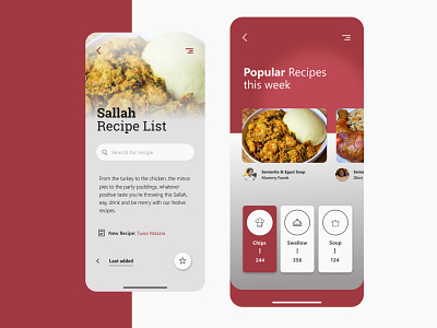 Food Store design meal mobile app mobile design mobile store mobile ui mockup recipe red redesign ui user interface user interface design