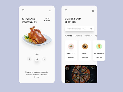 Food Food Ordering app design food and drink food app mobile app mobile design mobile store mobile ui mockup restaurant ui user interface user interface design vendor
