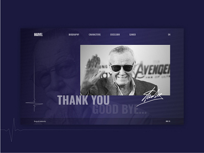 Stan Lee – R.I.P. avangers concept design excelsior goodbye marvel rip stan lee thankyou web
