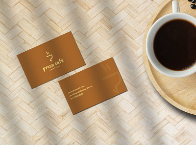 Prosa Café | Visual Identity brand brand identity branding cafe coffee coffee shop design logo visual identity
