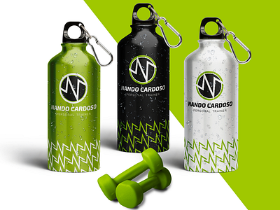 Brand | Nando Personal brand identity branding design fitness gym gym logo logo vector