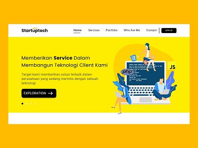Startuptech ui ui design web