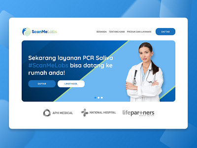 Web Desain Layanan Covid 19 Check Up