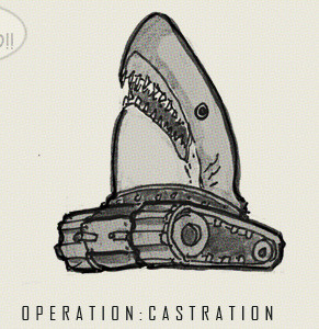 Dustyverse illustration shark sketch tank