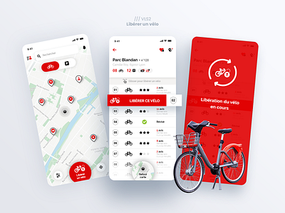 Self-Service bicycle mobile application app bicycle design mobile app