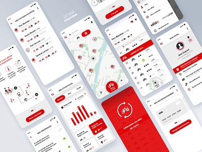 Self-Service bicycle mobile application