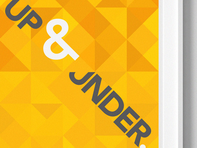 Up & Under - Poster Concept typography