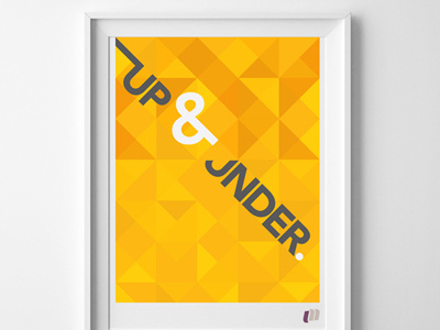 Up & Under - Poster Concept typography