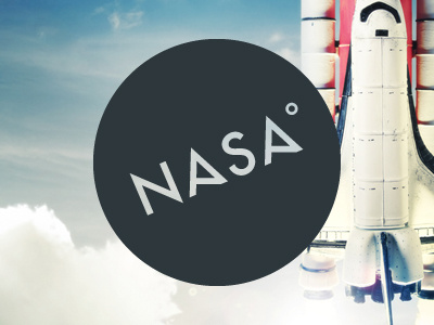 NASA - Concept logo design typography