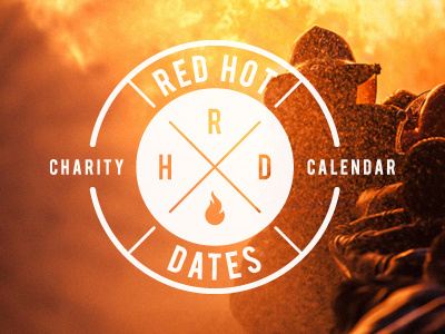 Red Hot Dates - Logo Concept 01 design logo