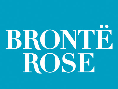 Bronte Rose typography