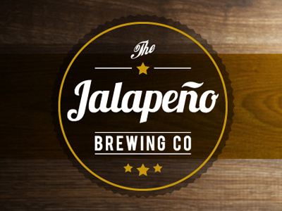 The Jalapeno Brewing Co branding illustration logo