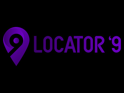 Locator'9 logo design logo