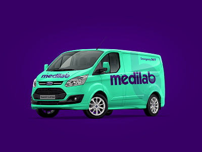Medilab branding design graphic design