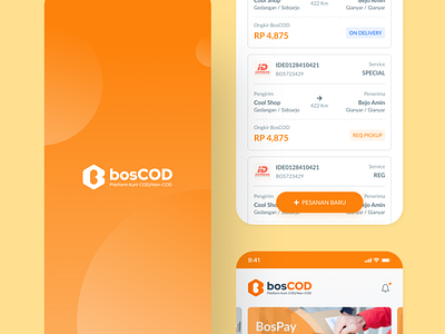 BOS COD Mobile app concept UI design