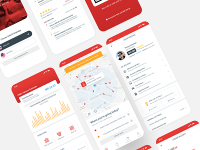 RediCar Malaysia Mobile app UI/UX design