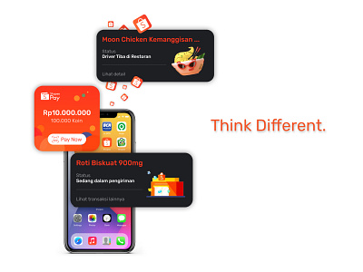 Think Different. apple branding design e commerce ecommerce illustration ios ioswidget logo shopee ui ui design uidesign uiux ux uxdesign widget