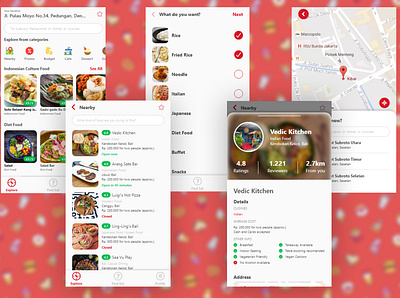 Find Eat easy eat eating find findeat qraved ui uidesign uiux ux uxdesign zomato
