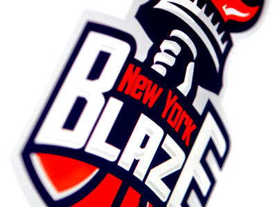 New York Blaze basketball branding design logo sport