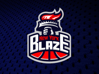 New York Blaze basketball design nba rebranding sport