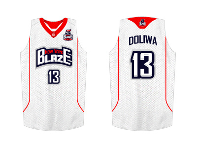 New York Blaze Uniforms baskeball jersey nba sport uniform