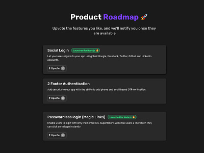 Product Roadmap branding dark theme design graphic design product design ui ux ui visual design