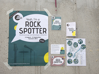 Rockspotter cards city map poster