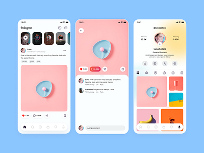 Instagram Redesign Concept