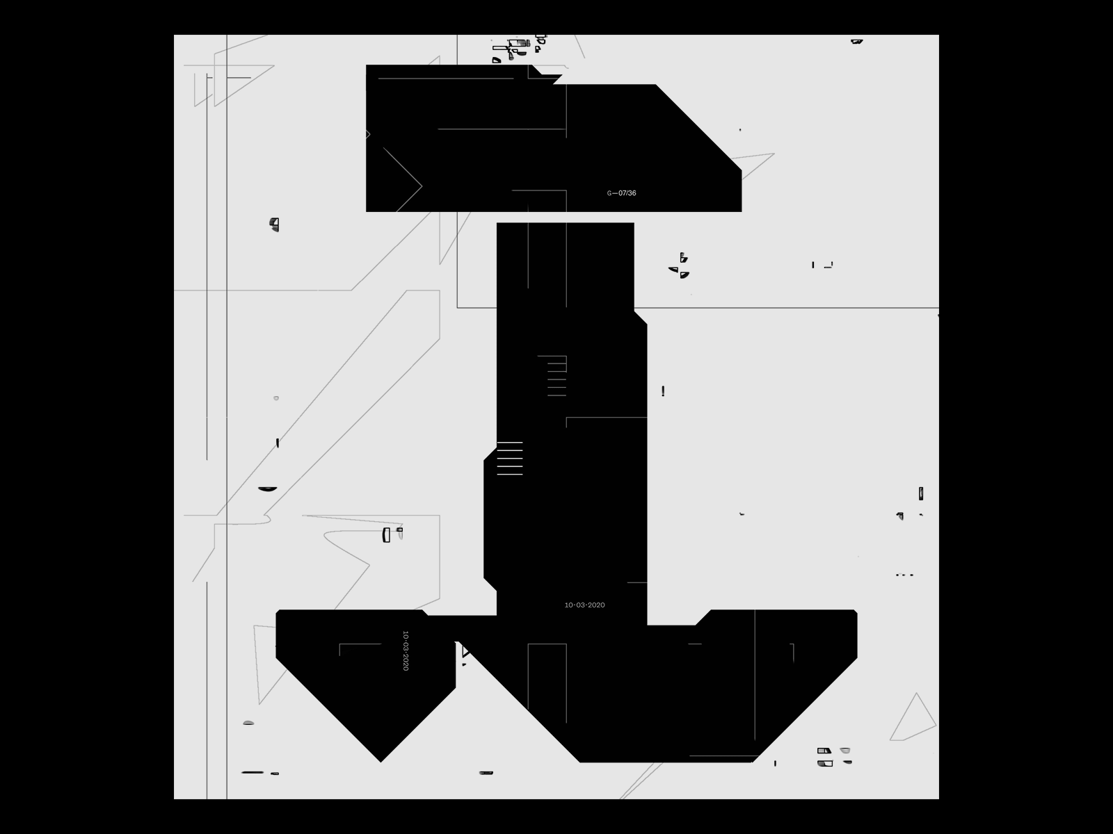 36 Days : I 36daysoftype after effects experiment generative lettering random