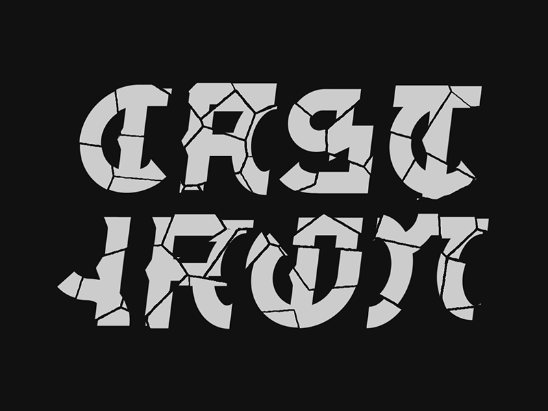 AE Experiments : 2 Cracks after effects cracked cracks gif logo typography