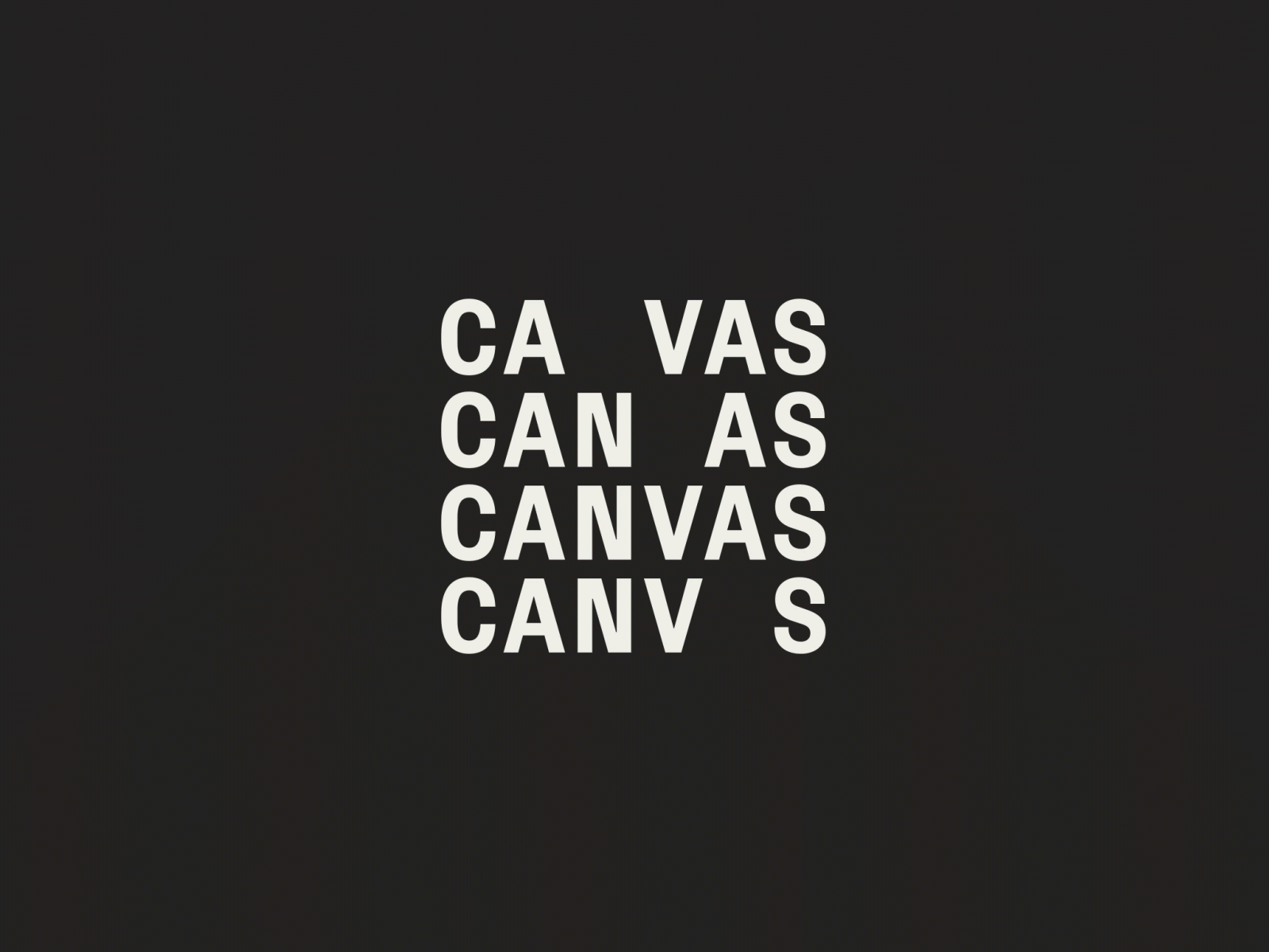CANVAS | Generative Brand Language after effects experiment generative logo random