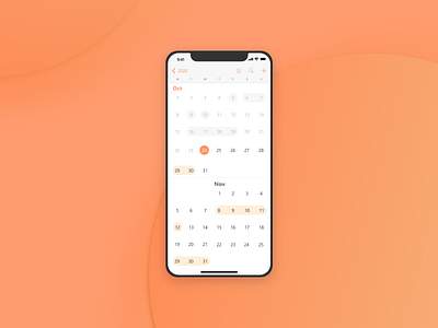 Daily UI #038：Calendar