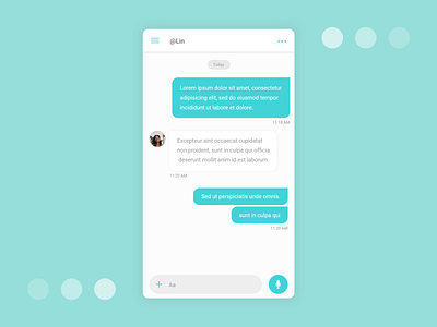 Daily UI #013 : Direct Messaging adobe xd daily ui dailyui 013 dailyuichallenge design message app ui