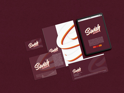 Swish collection logo design