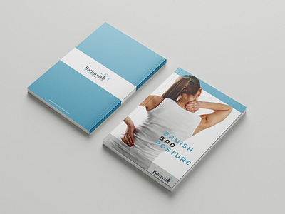 Bathurst Chiropractic - Banish Bad Posture book layout design