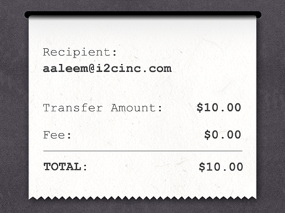 Receipt - Verify Details bill invoice paper payment receipt texture ui user interface verification