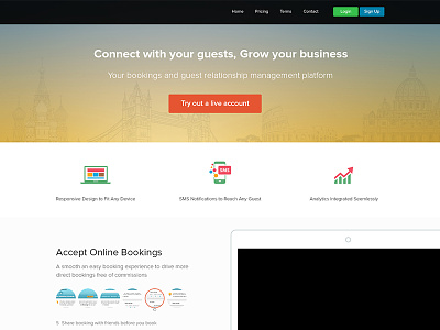 Website Landing Page Design