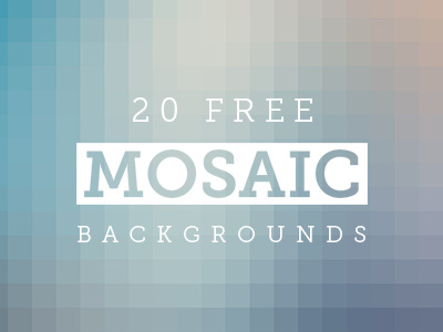 Mosaic Backgrounds